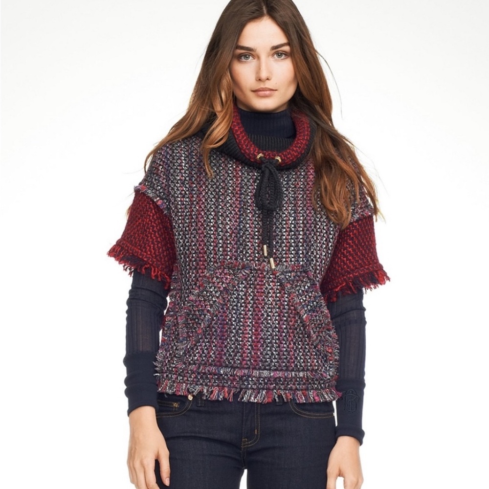 Tory Burch Barton Tweed pullover
